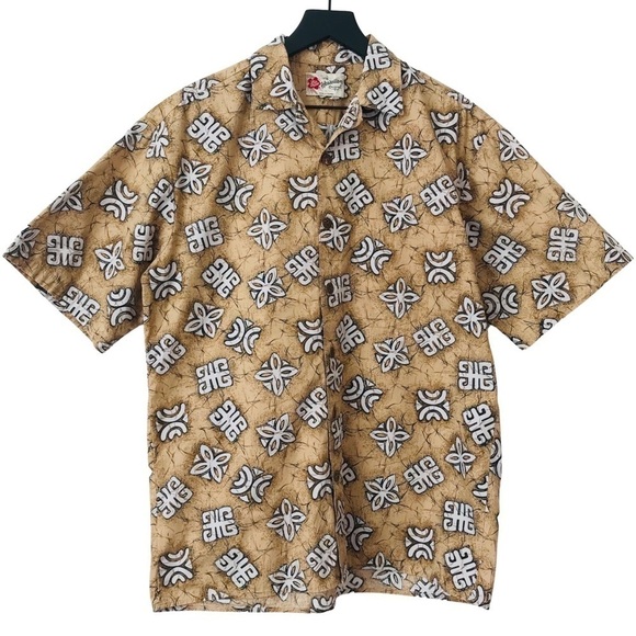 Vintage Hilo Hattie 80s 90s Hawaiian Original Buttoned Down Shirt - Picture 1 of 11